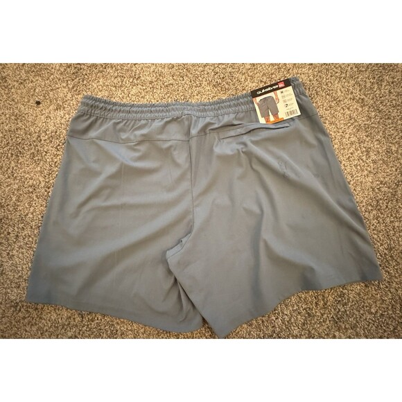 Quiksilver Men's Active Shorts XXL Blue NWT 4-Way Stretch Moisture-Wicking Gym - Picture 13 of 14